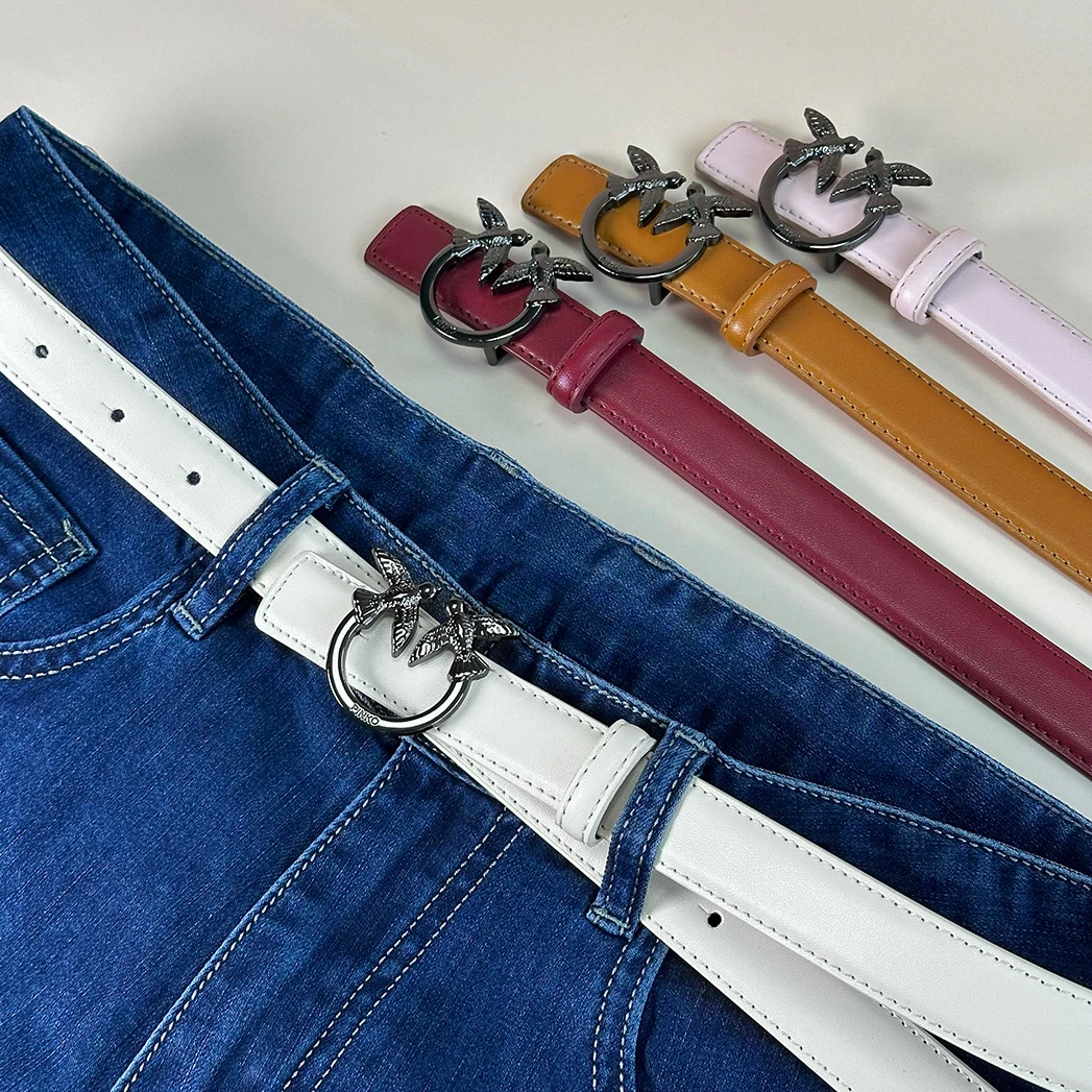 

Классический женский ремень, повседневный, универсальный, тонкий, модный, подчеркивающий индивидуальность, подходит к брюкам.