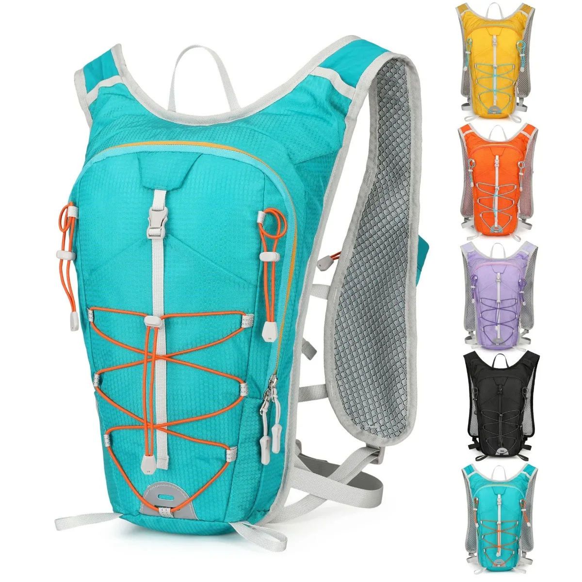 3L Water Bag with Cycling Backpack Set Outdoor Sports Hydration Knapsack Running Hiking Bicycle Inner Bladder Portable Rucksack
