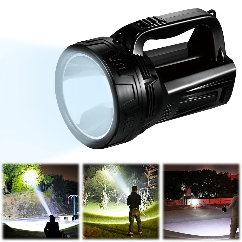 

Super Bright Spotlight Flashlight High Lumens Handheld Flashlight Emergency Flashlight for Camping Hiking Emergency Outages