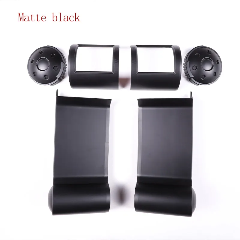 

ABS Car Dashboard Both Sides Air Conditioner Outlet Frame Decorative Sticker For Toyota FJ Cruiser 2007-2021 Car Accessories