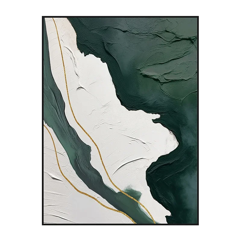 

Hand painted oil painting wholesale living room bedroom abstract painting high-end light luxury background wall hotel lobby