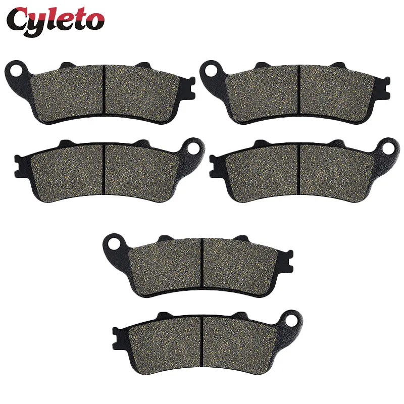 Motorcycle Front Rear Brake Pads Honda Varadero XL1000 VFR800 Interceptor CBR1100XX Blackbird ST1100 ST1300 Goldwing GL 1800 F6B