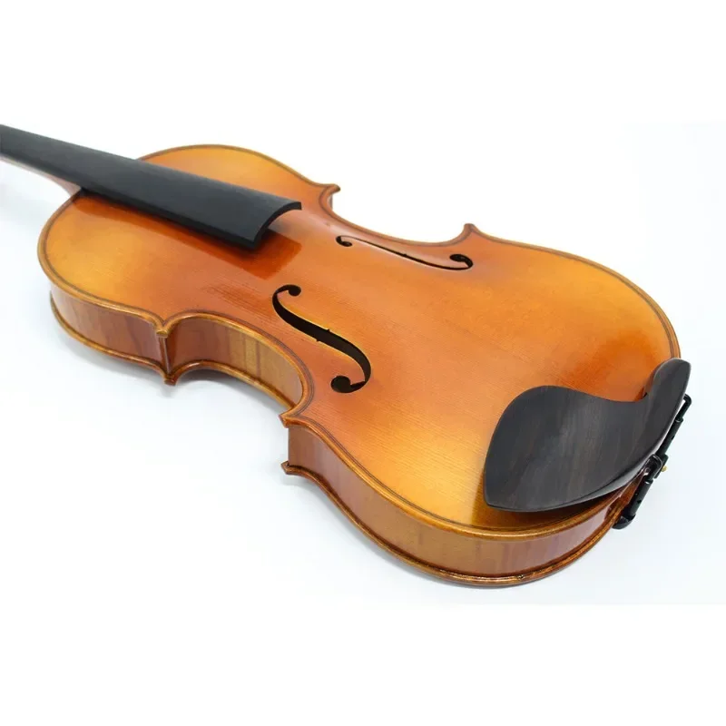 Violín de alta gama de una sola tabla, violín antiguo hecho a mano con pintura a base de aceite