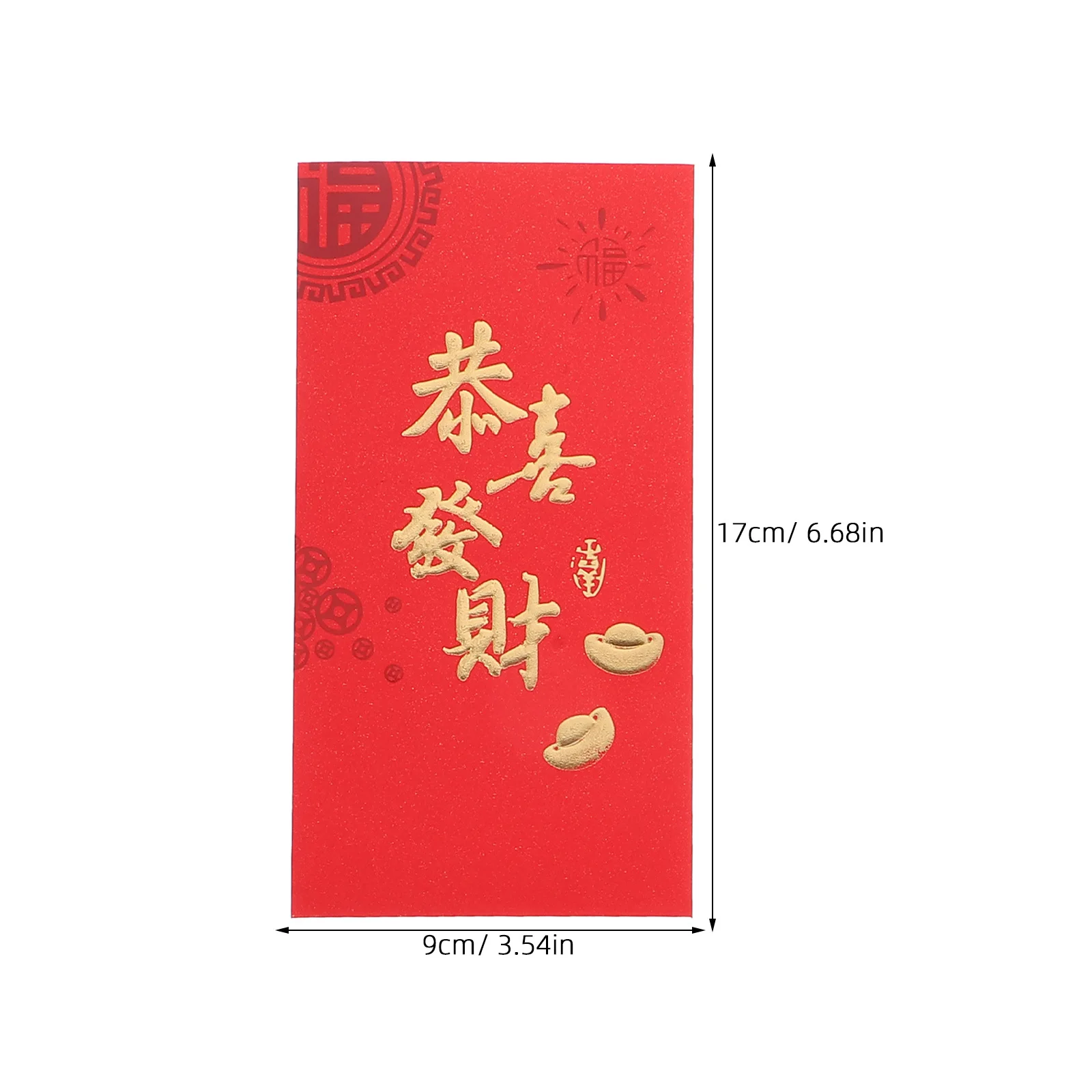 6 pçs pacote criativo 2024 dragão ano envelopes ano novo chinês malotes de dinheiro papel envelopes vermelhos para presente festival de primavera