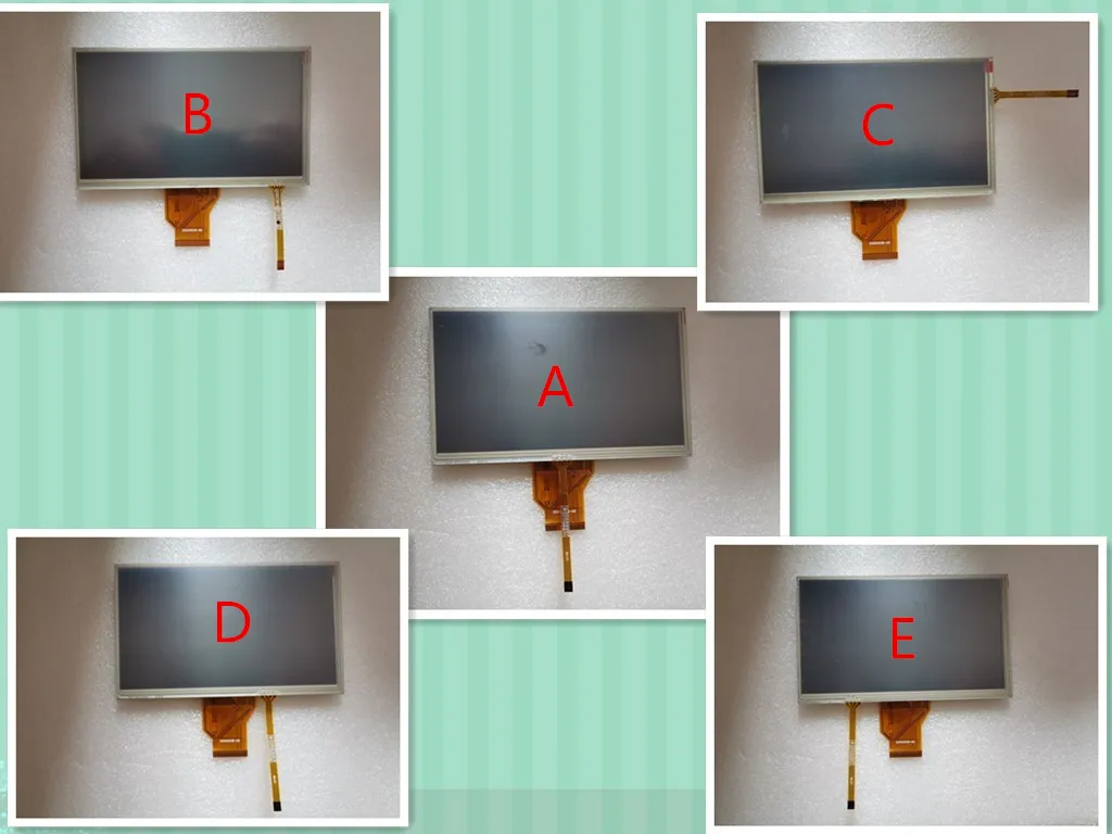 5mm New 7 inch LCD display screen at070tn90  giving touch screen for car dvd gps