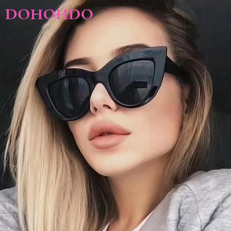 

Luxury Brand Designer Personality Cat Eye Sunglasses For Women Men Trendy Classic Outdoor Travel Sun Glasses Oculos De Sol UV400