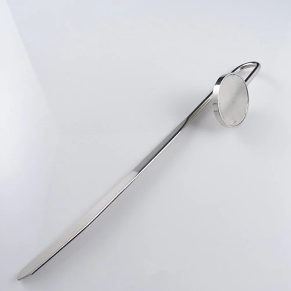 

6Pcs Metal Hook Bookmarks Laser Engraved for Graduation School Anniversary Customizable Decorative Reading Page Markers