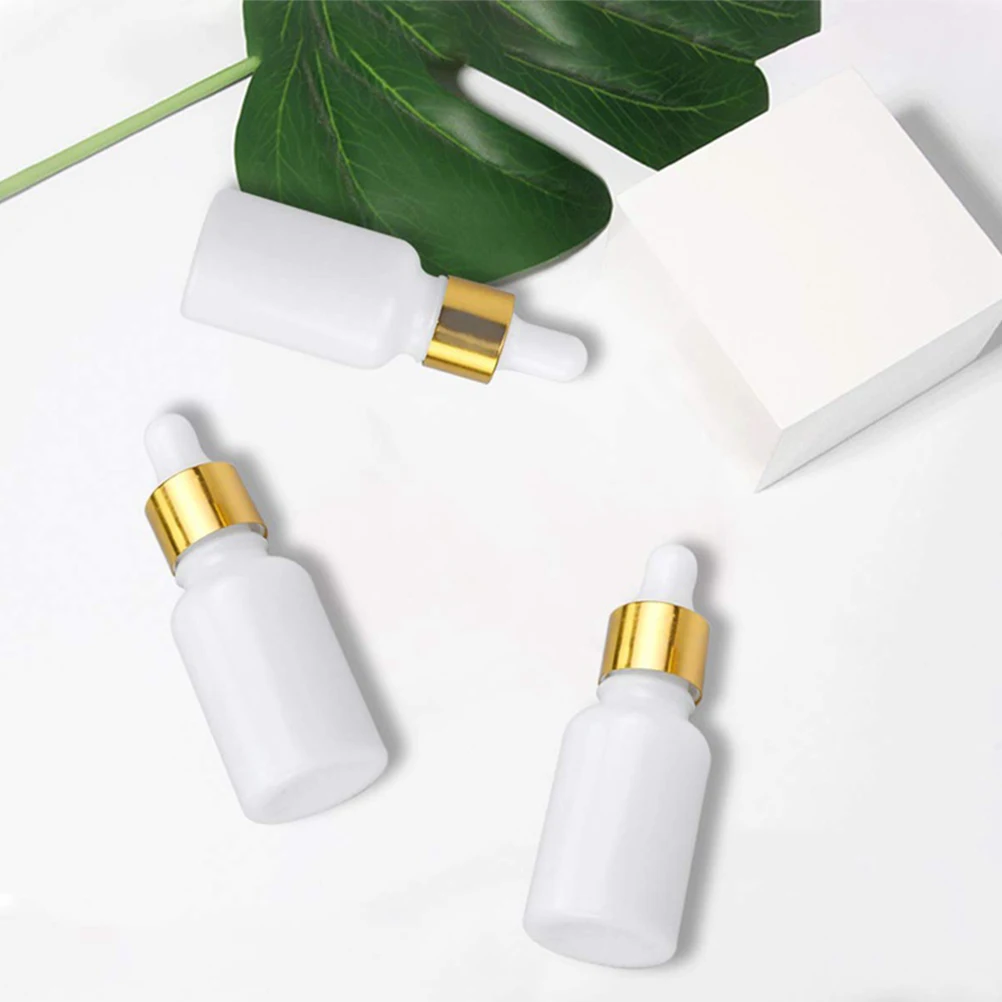 

25Pcs Empty Glass Bottles with Dropper for Liquid Cosmetics Travel Friendly Dropper Bottle Clear Frosted Glass Bottle