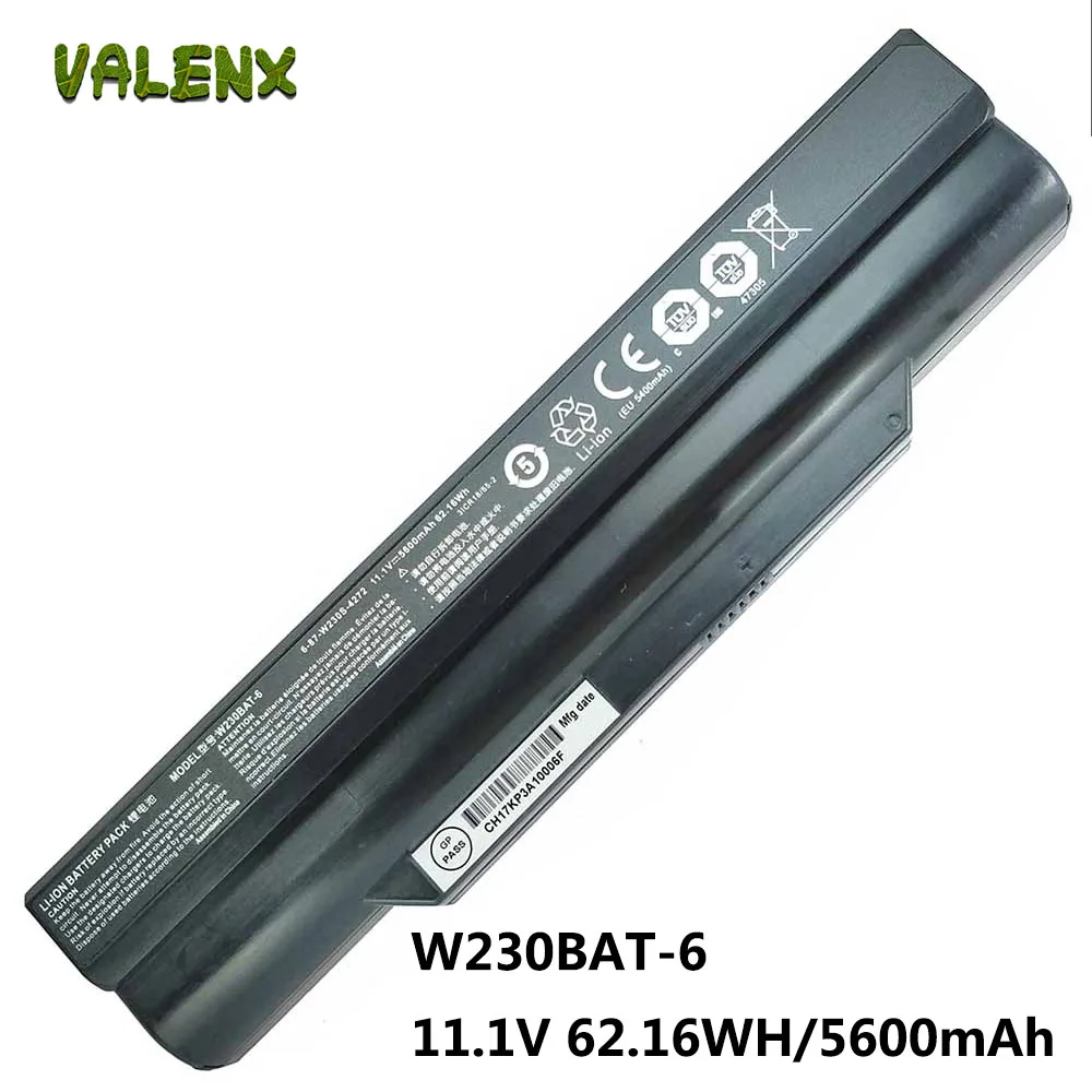 

Valenx W230BAT-6 Laptop Battery For SCHENKER XMG-A305 For SAGER NP7339 For Clevo 6-87-W230S-4E7 Terrans Force X311