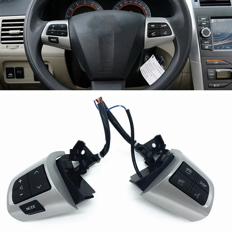 

Для TOYOTA Corolla 2010-2013 84250-02230 Автоматическая многофункциональная кнопка управления звуком на руле, оранжевая кнопка регулировки громкости переменного тока