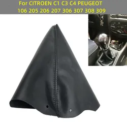 Per Peugeot 106 206 207 301 306 307 308 2008 3008 508 per Citroen C1 C2 C3 C4 C5 Pomello del cambio Leva del cambio Penna Ghetta Boot Case