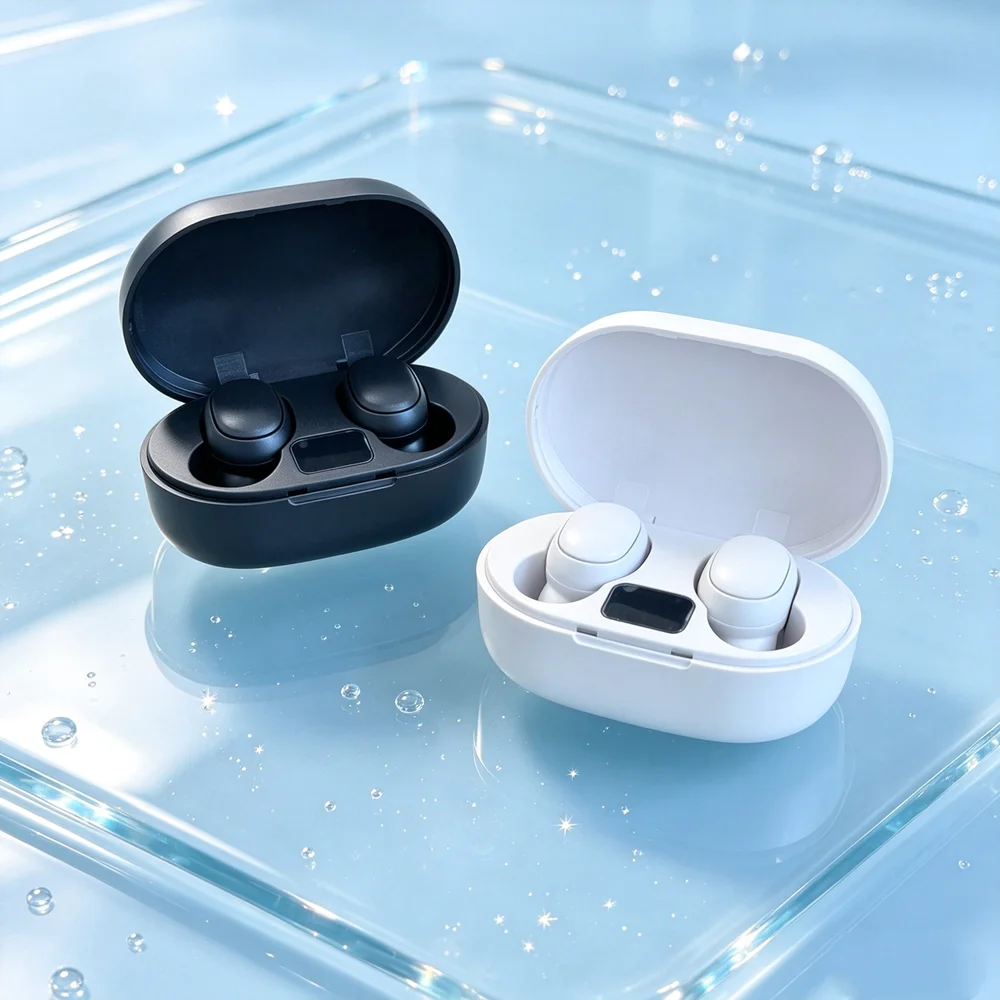 Wireless Earbuds Fone Bluetooth Headphones Secure-fit Bluetooth Headsets Feature Adjustable Bands for Active Sports Enthusiasts