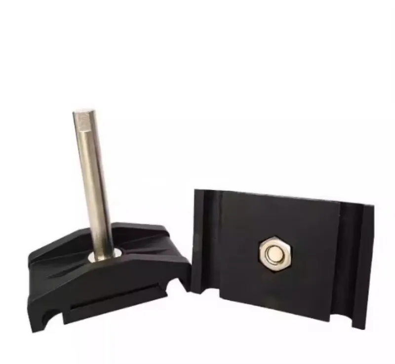 Food and Beverage Factory, Durable Double Round/square Rail Clip Stainless Steel Screw Handle