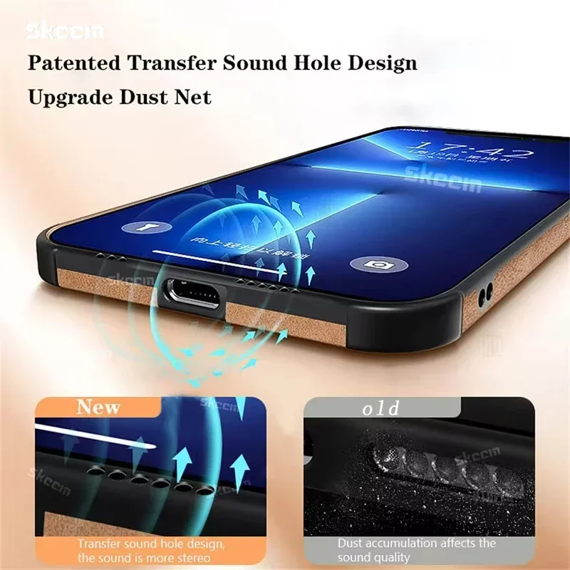 Fashion Case For iPhone 16 15 14 13 12 11 Pro Max X XS XR 8 7 Plus Mini Fur Leather Full Lens Protection Cases Cover - náhled 6