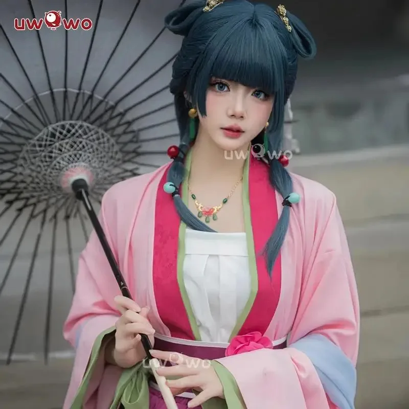 

UWOWO Anime The Apothecaryy Diariess Maomao Garden Party Hanfuu Cosplay Costume