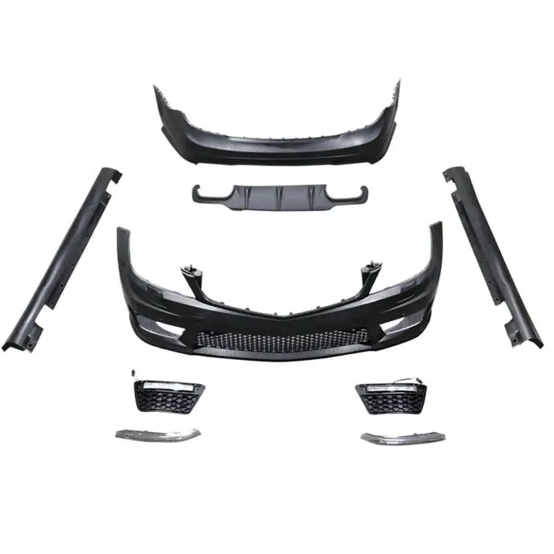 

Car Auto parts Body Kit Full complete set For W204 C63 C180 C200 C260 C300 2008-2014 Year PP material