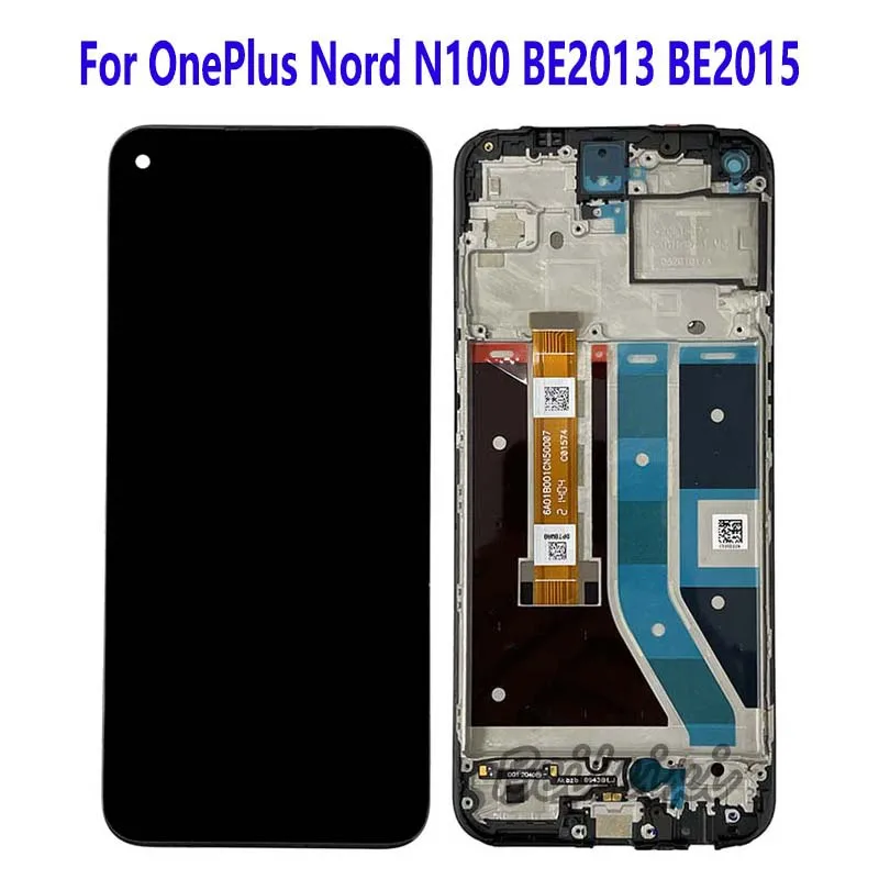 For OnePlus Nord N100 BE2011 BE2012 BE2013 BE2015 LCD Display Touch Screen Digitizer Assembly Replacement Accessory