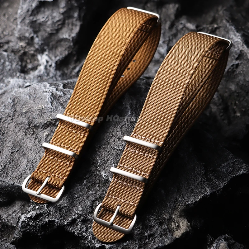 18 مللي متر 19 مللي متر 20 مللي متر 22 مللي متر النايلون حزام (استيك) ساعة مضلع حزام لهواوي ساعة GT3/4/5 ل Seiko ل أوميغا مضفر سوار معصمه الرياضة