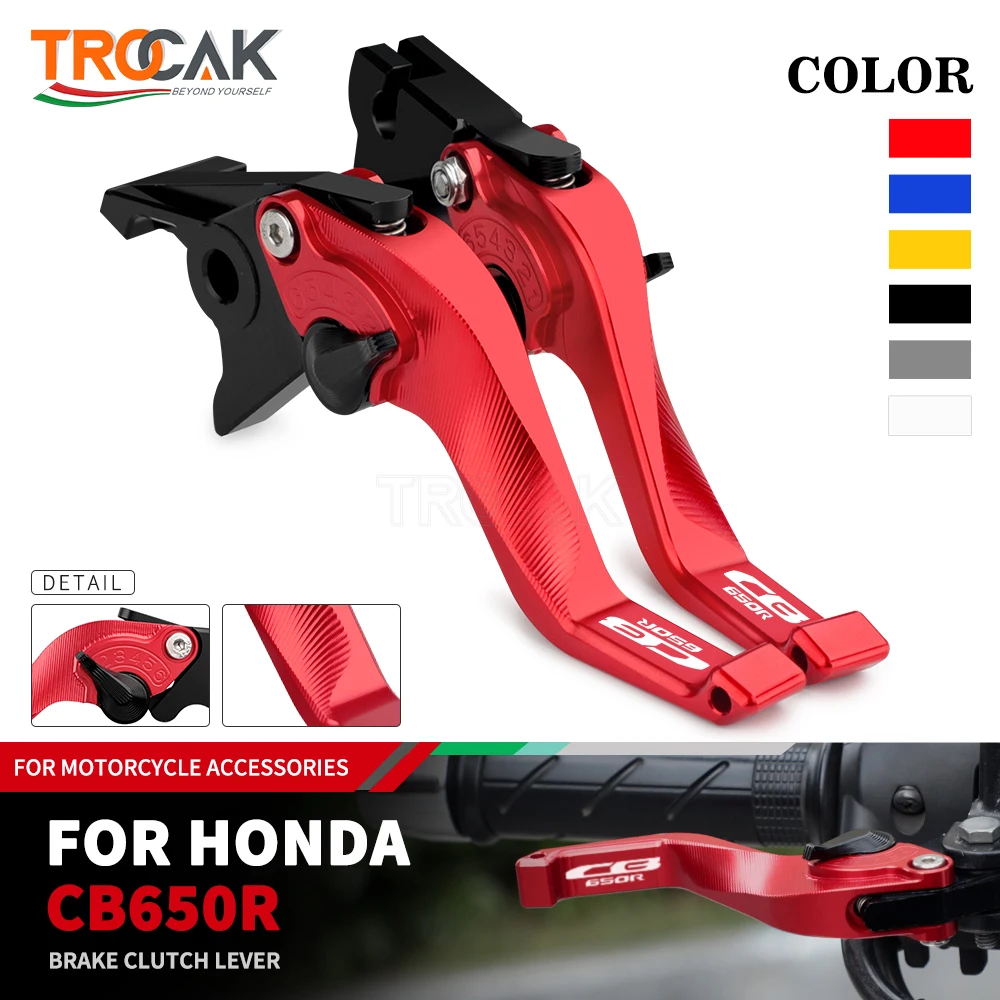 

One Finger Levers For Honda CB 650R CB650 R CB 650 R 2019 2020 2021 2022 Motorcycle Short Brake Clutch Levers