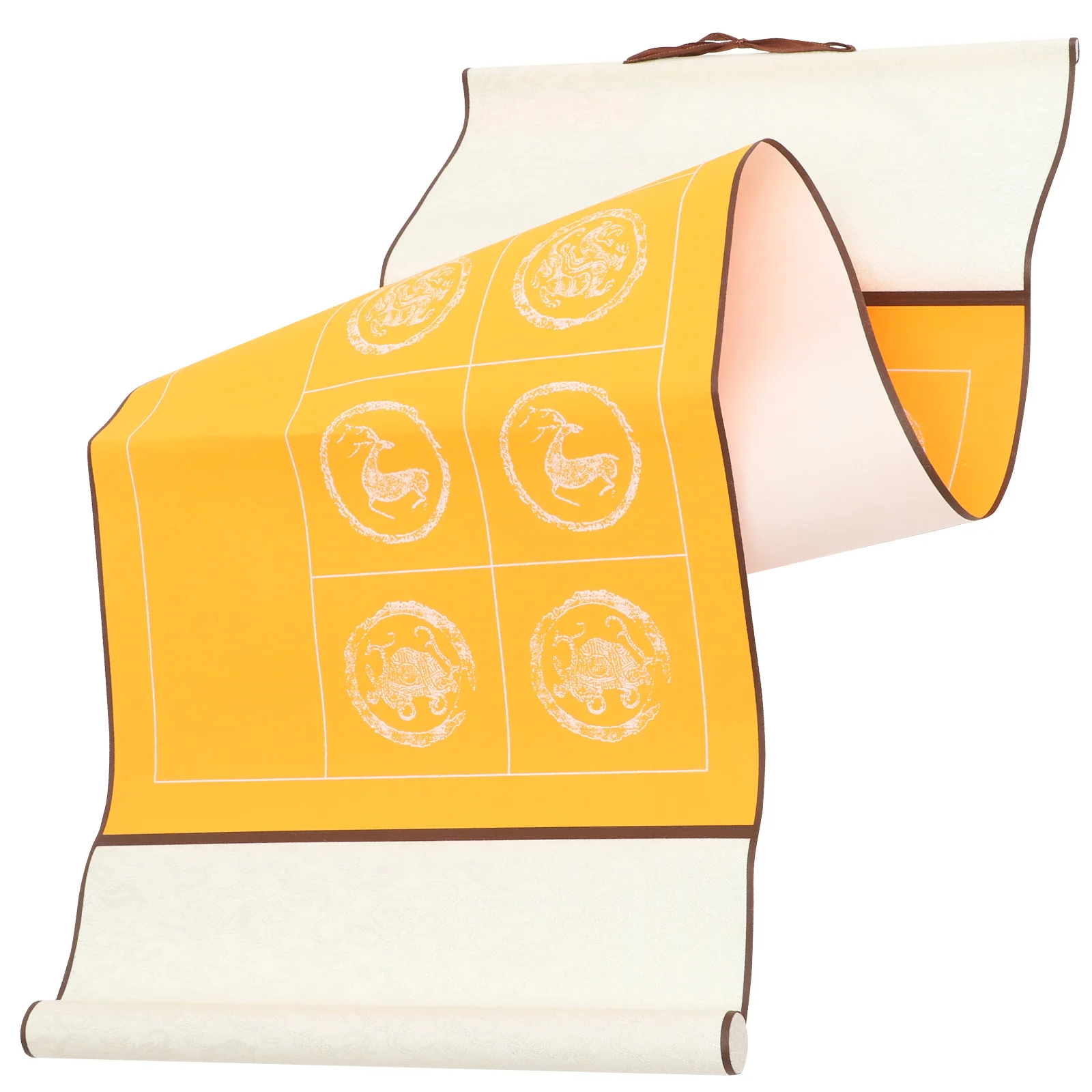 Blank Hanging Scroll Paper for Chinese Calligraphy Painting Xuan Paper Roll Lightweight Storage Box Included Wall Art Decor Home