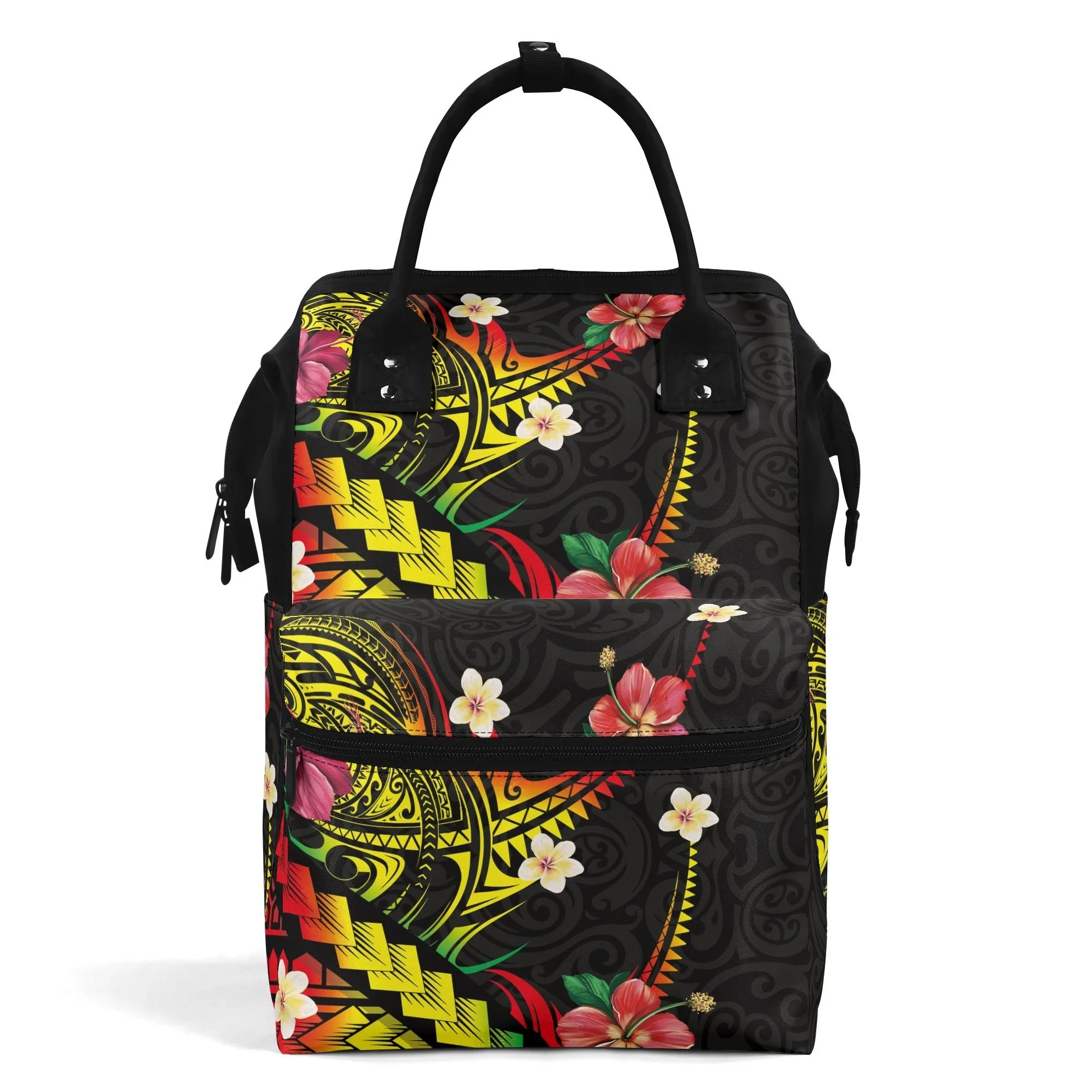 

Новый дизайн настраиваемого полинезийского рюкзака с утконосом обеспечивает большое пространство для хранения.