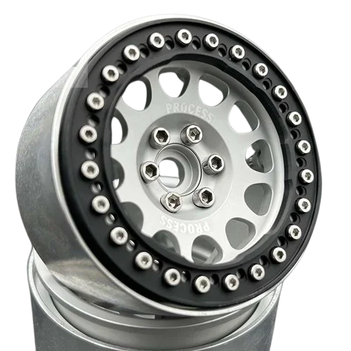 Metal Wheels OMF 1.9-inch for 1/10 RC Crawler Car Traxxas TRX4 Defender AXIAL SCX10 RC4WD 90046 Accessories