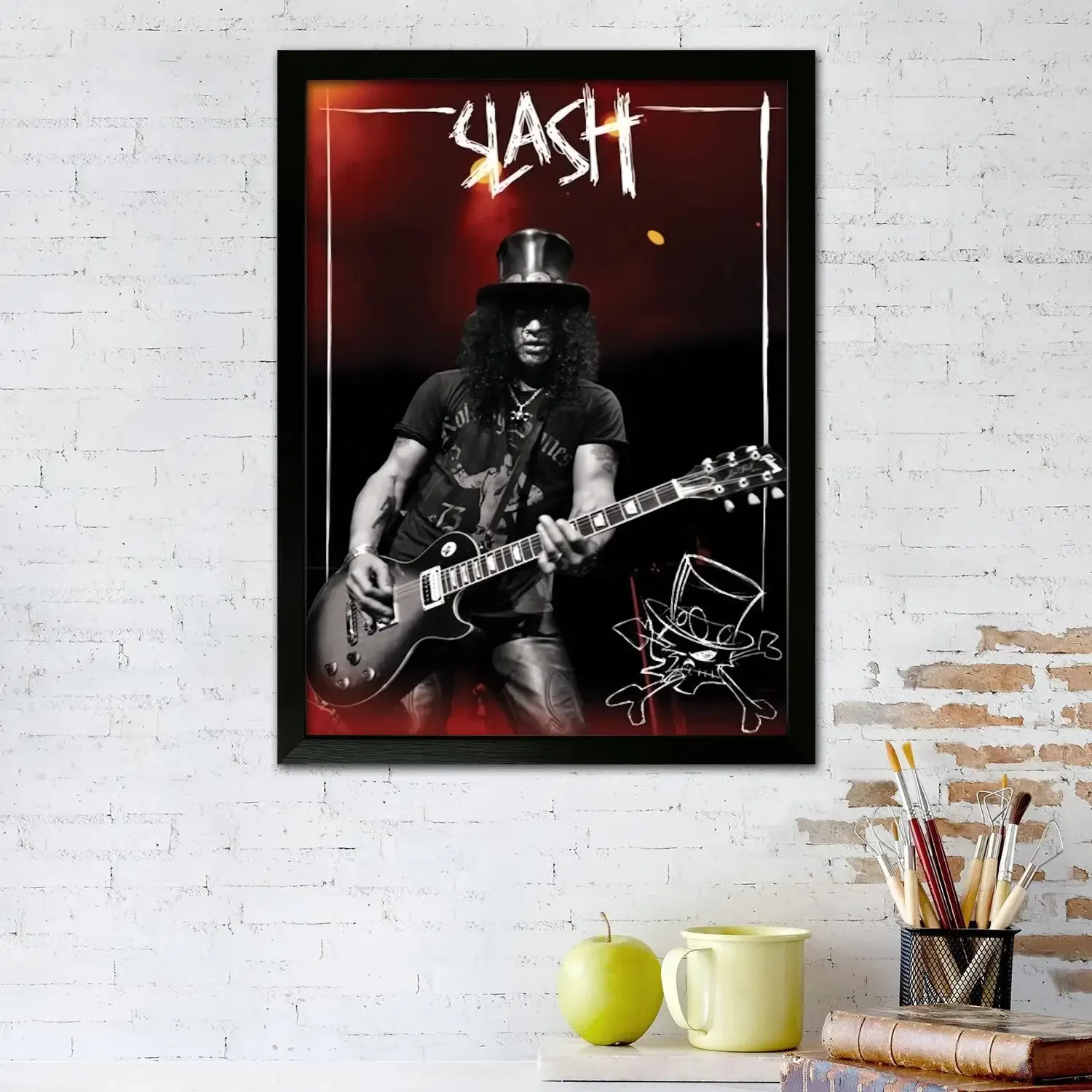 slash Canvas Art Poster and Wall Art Picture Print, Modern Family Bedroom Decor Posters,Decorative painting