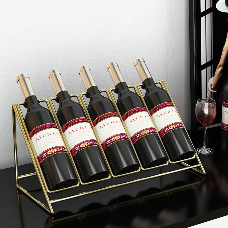 Creative wine rack ornaments wine cabinet