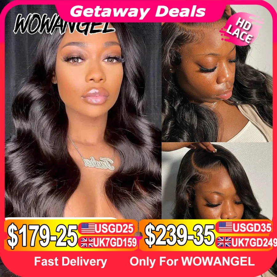 Wow Angel 13x6 HD Lace Front Wigs 250%