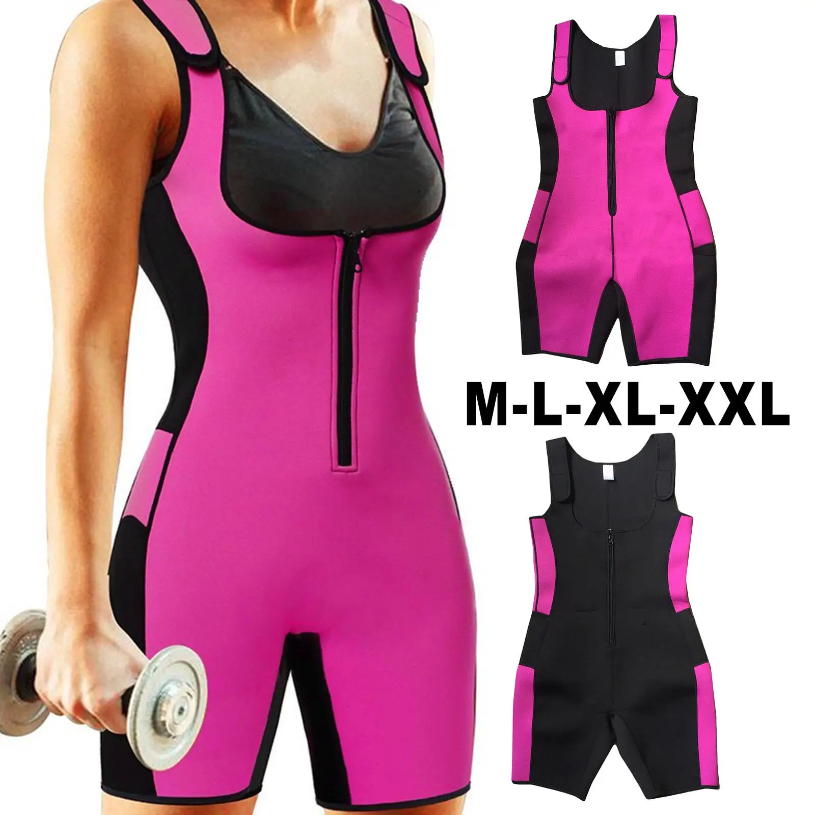 

Женский формирователь талии, тренажер для пота, неопреновый костюм для похудения, тренажерный зал