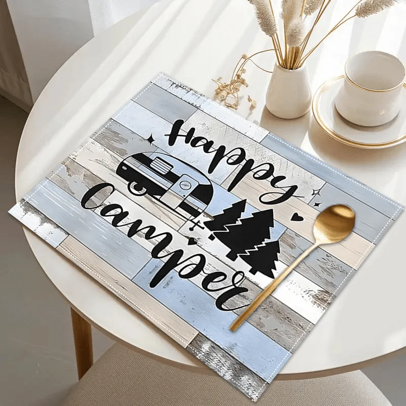 2pc Of PlacematsDesigned For Casual Table SettingsIdeal For Kitchen And Dining Area Decoration