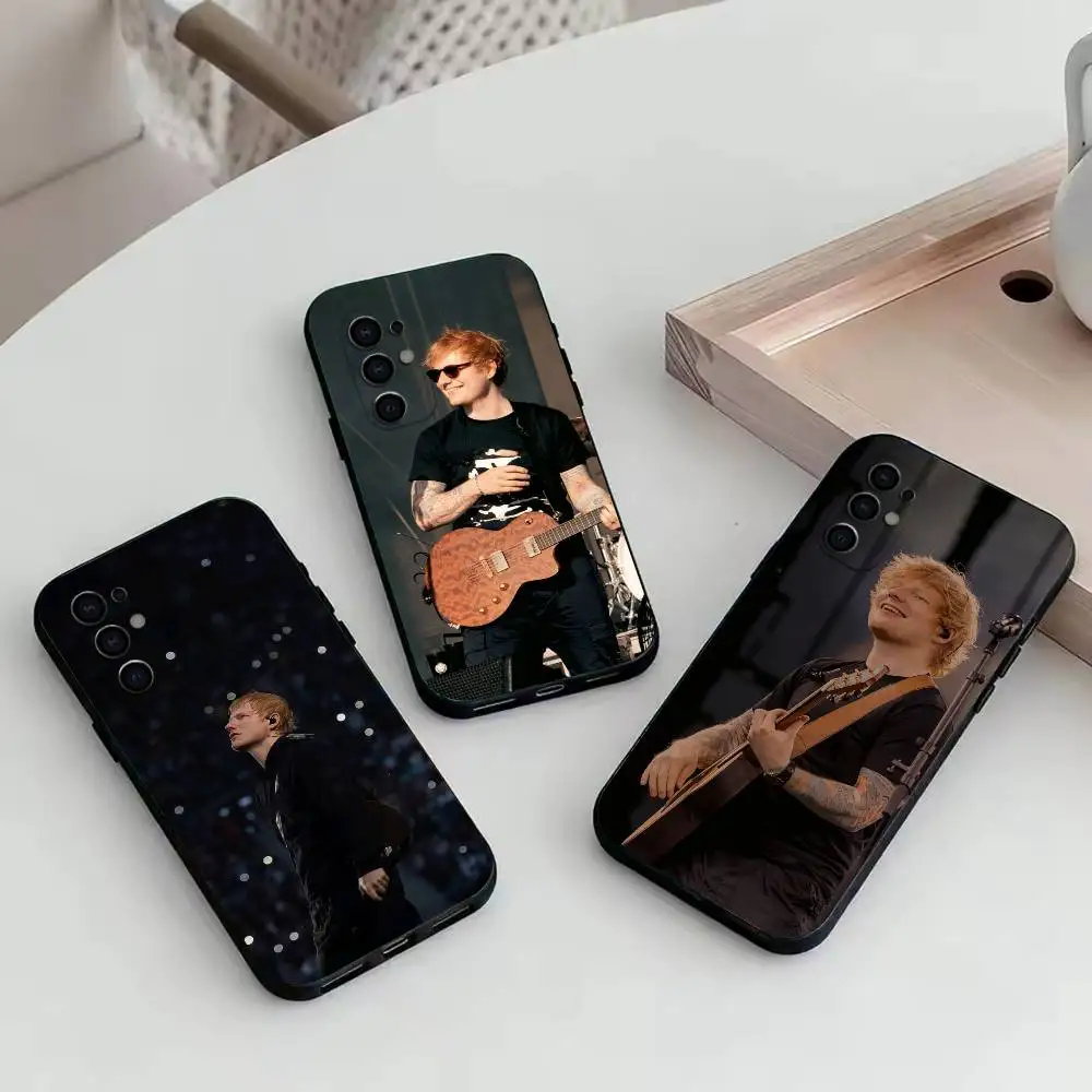 

male singer-D-Ed Sheeran Phone Case Black Silicone Soft For Samsung S25,S24,S21,S22,S23,S30,Ultra,S20,Plus,Fe,Lite