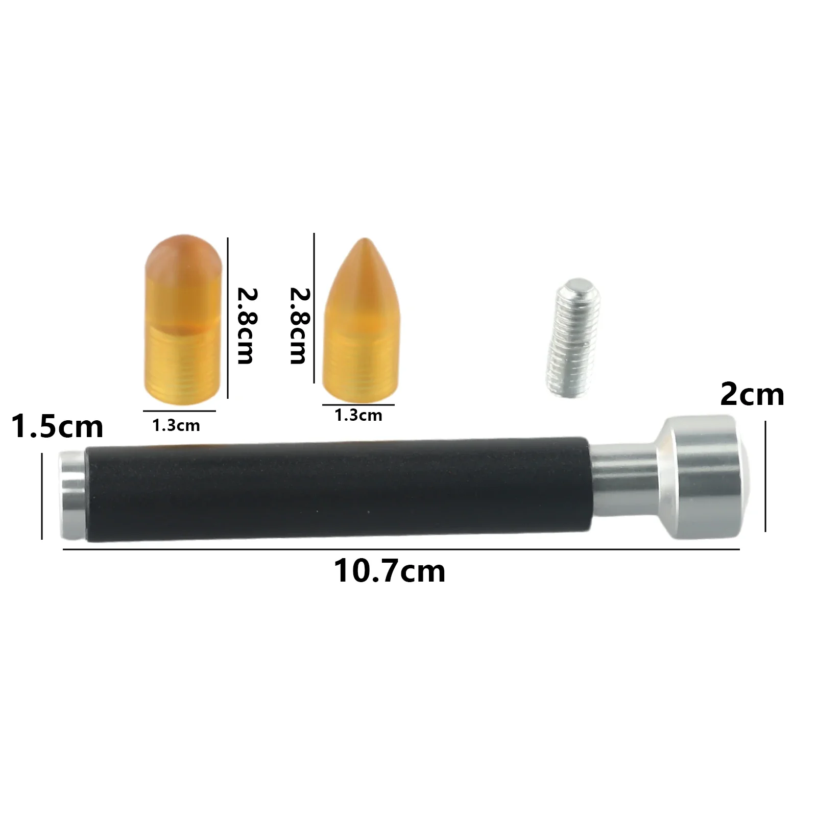 دنت استبدال أدوات إصلاح الرأس الحنفية أسفل الملحقات الألومنيوم الأسود الجسم سيارة حائل إزالة القلم دينغ العلامة التجارية الجديدة