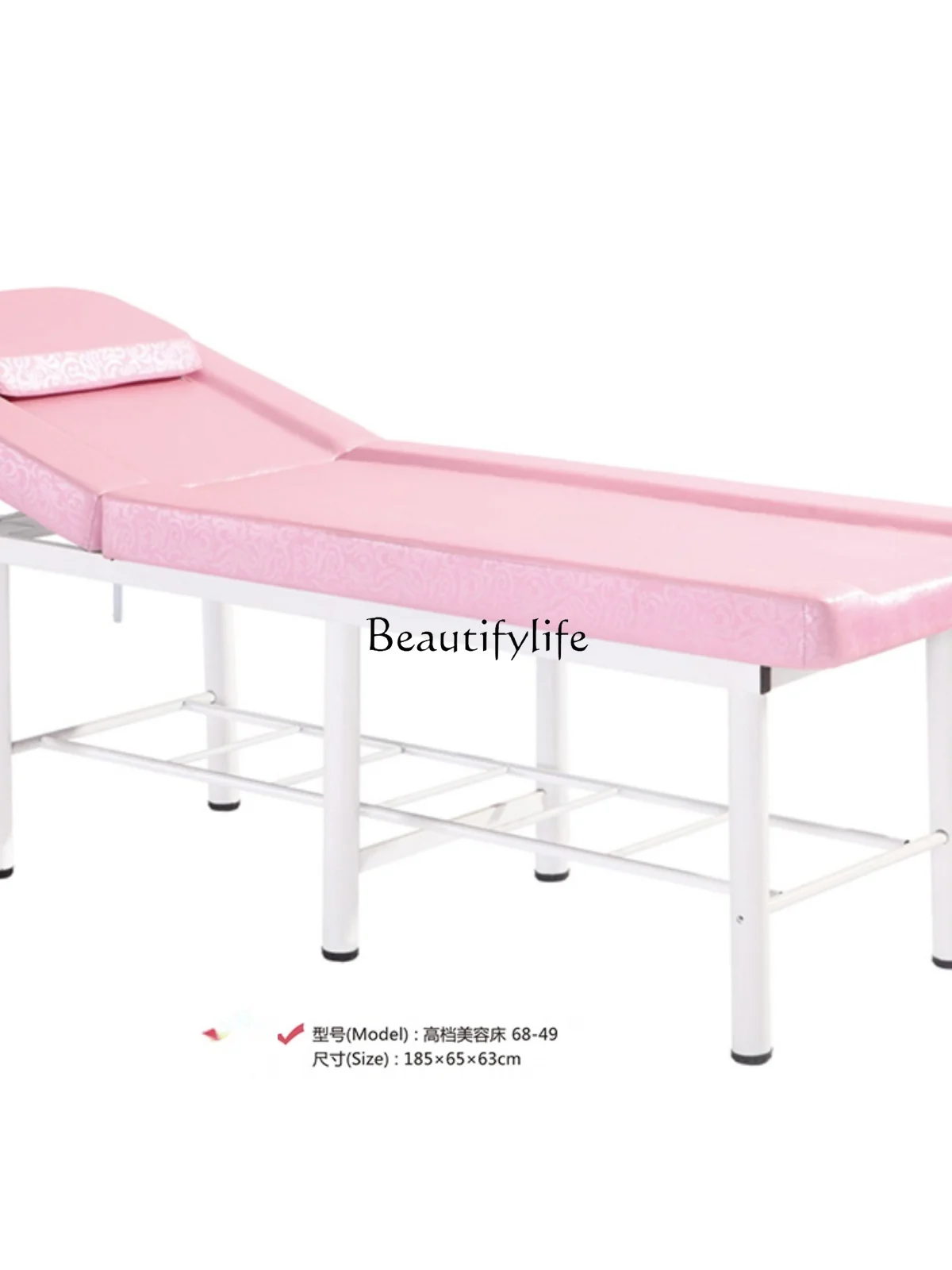 New Sponge Solid Wood Barber Shop Beauty Massage Bed Massage Couch Physiotherapy Massage Bed