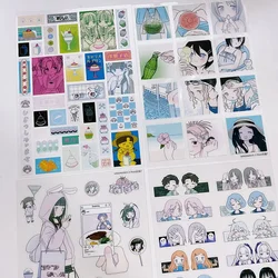 Character Sticker Summer Series Cool Style Handbook Guka Tape Sticker