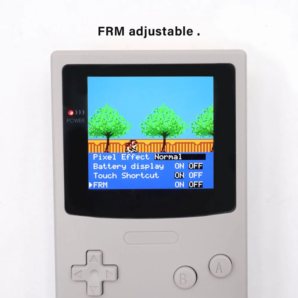 Imagem -03 - Ips Laminado Tela Lcd para Gameboy Color Console Construir no Menu Osd Shell Personalizado Lente Branca Gbc q5 Maior 31