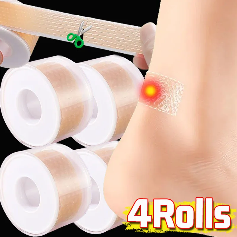 

1/4 рулона, облегчение боли, силиконовый гель, наклейки на пятку, невидимая противоизносная клейкая защита пятки, многофункциональная наклейка для ухода за ногами