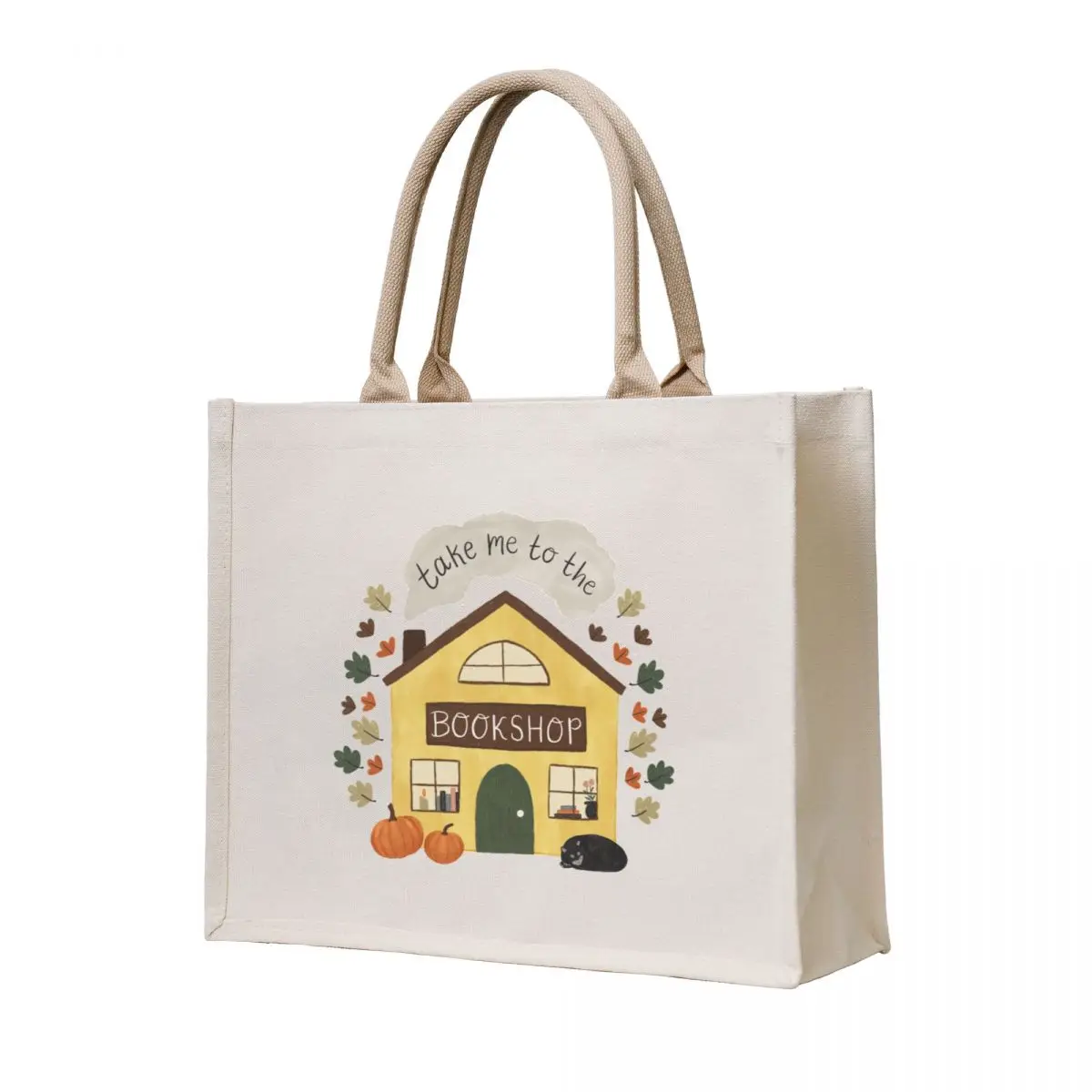 

Take Me to the Bookshop Tote Bag supermarket folding bag tote bags aesthetic Shopping bags bags for women