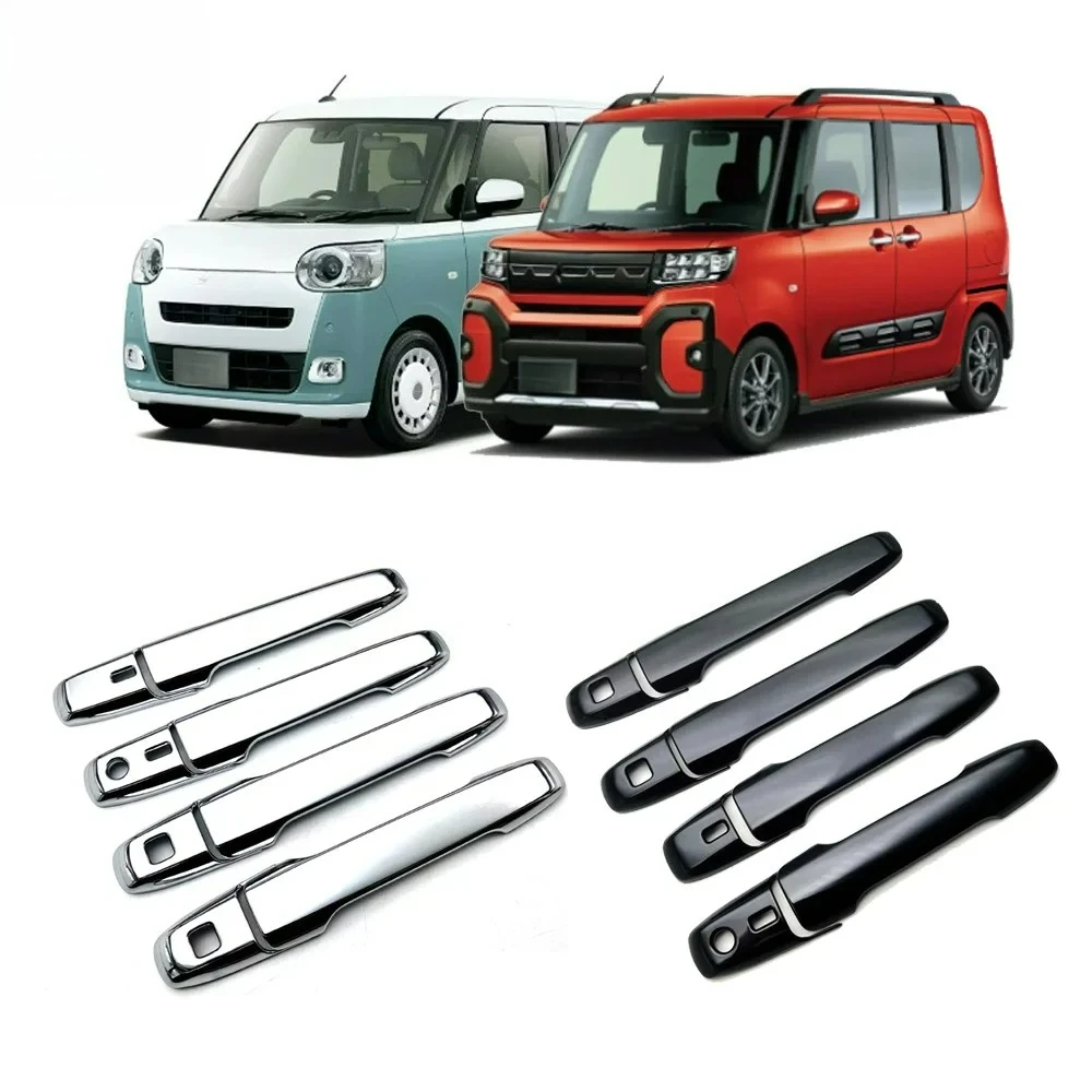 

Exterior Side Door Handle Frame Cover Trim Door Handle Cover For Daihatsu Tanto / Funcross / Canbus