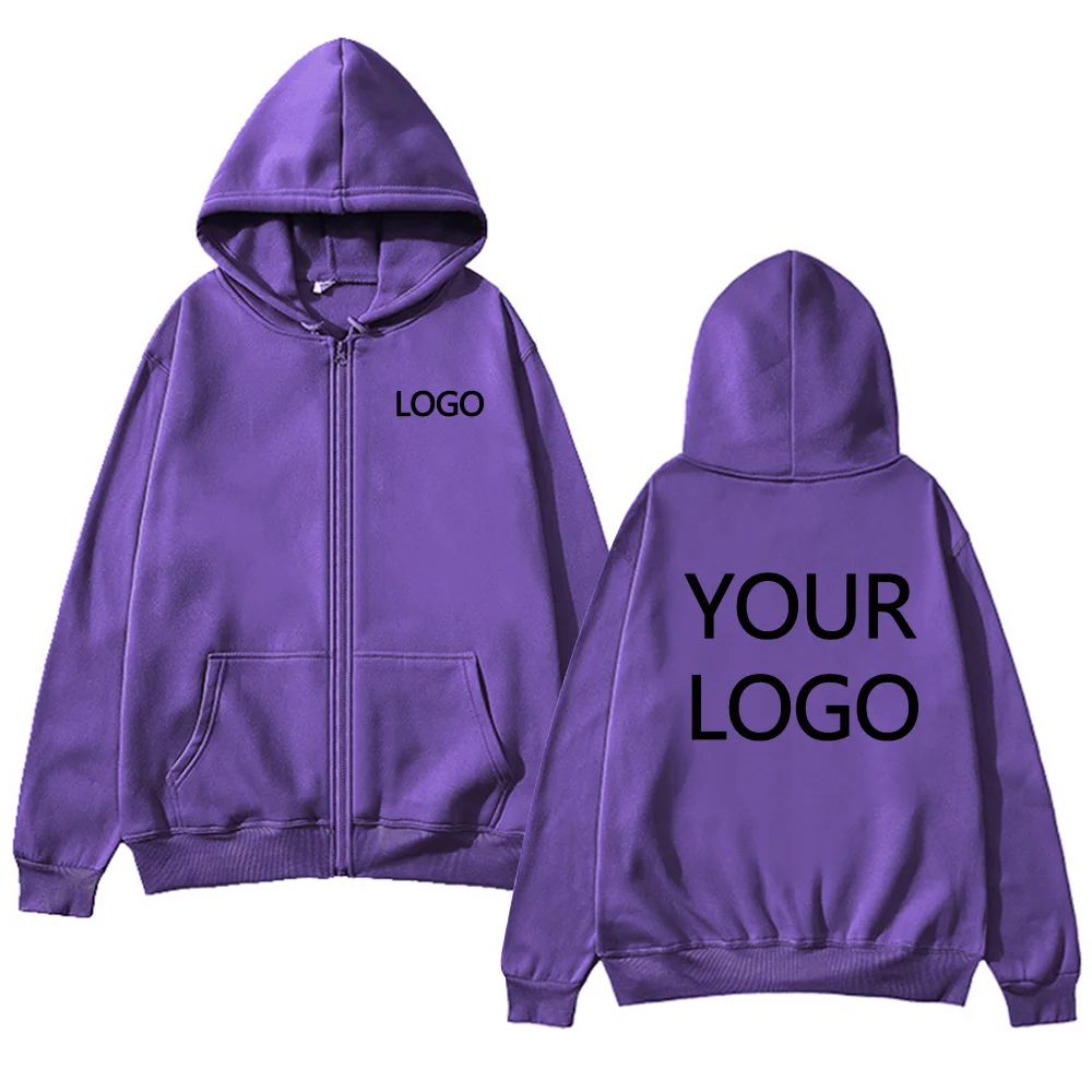 NONE Personalized Zip Hoodie 7