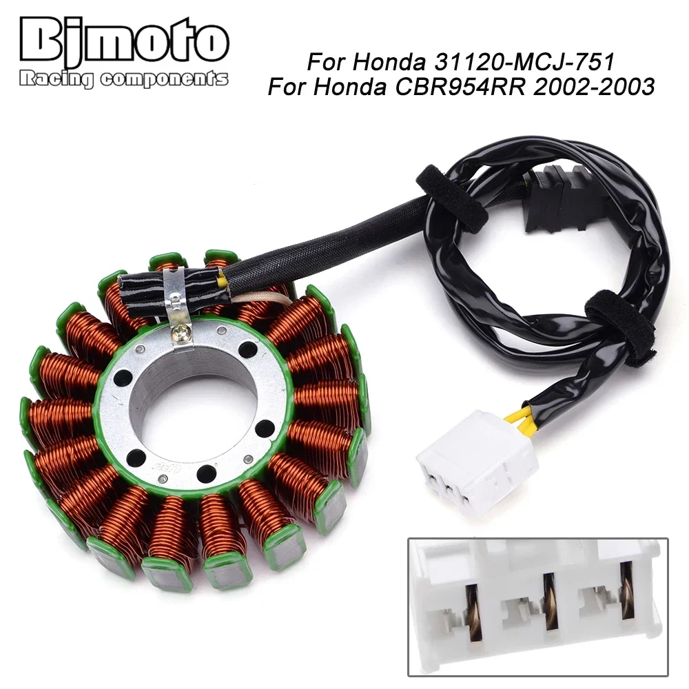 

Motorcycle CBR954 RR 31120MCJ751 Generator Stator Coil For Honda 31120-MCJ-751 CBR954RR CBR 954RR CBR 954 RR 2002-2003