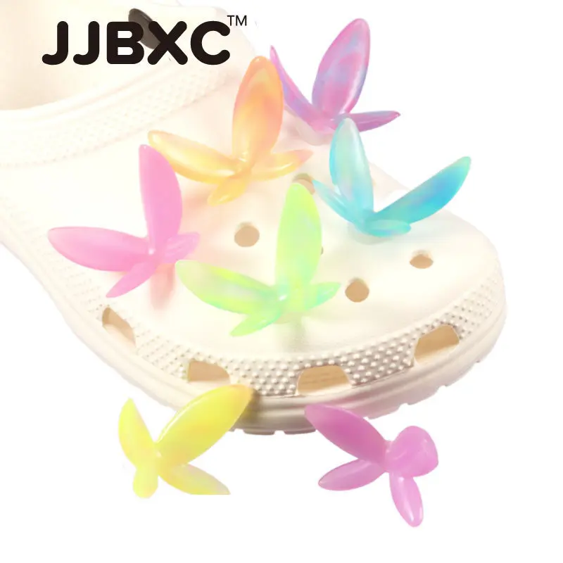 

Застежка для обуви JJBXC Charm - Трехмерный силиконовый дизайн с бабочками и цветами