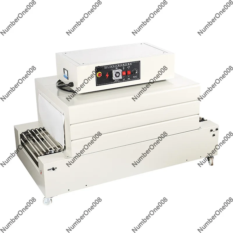 Heat Tunnel Shrink Wrapping Machine, Automatic Thermal Shrink Packing Machine for PVC PP POF Plastic Film, Industrial Wrapper
