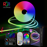 LED Neon Strip Light ,3/5m Smart LED WIFI APP RGB ,16Colors, DIY Light Waterproof Flexible Light Strip Work With Alexa