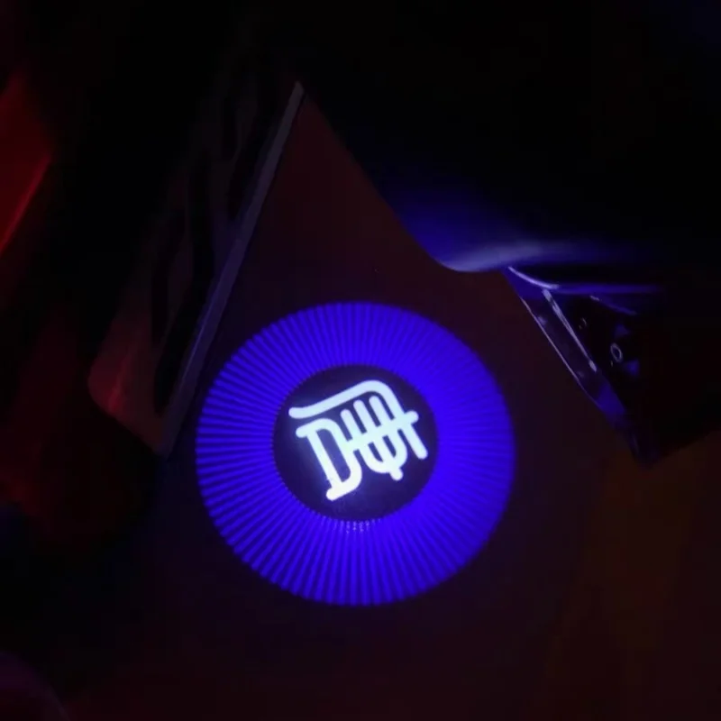 

Универсальный светодиодный лазерный проектор для дверей автомобиля с логотипом Ghost Shadow, беспроводные фонари для BYD EV Han DM Song PLUS PRO TANG Seal E9