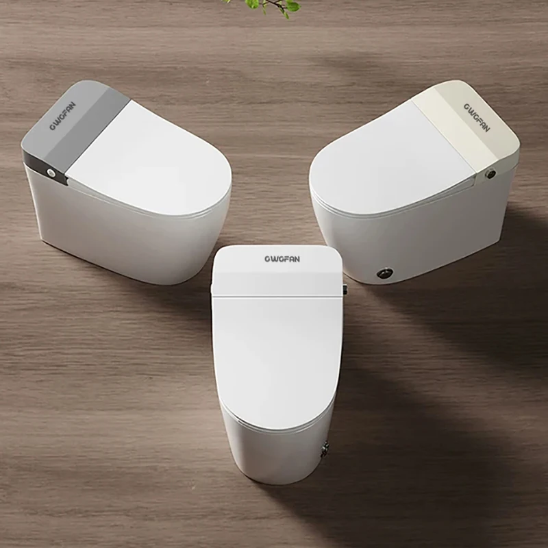 Compact Elongated Toilet with Soft-Close Seat, Easy to Clean