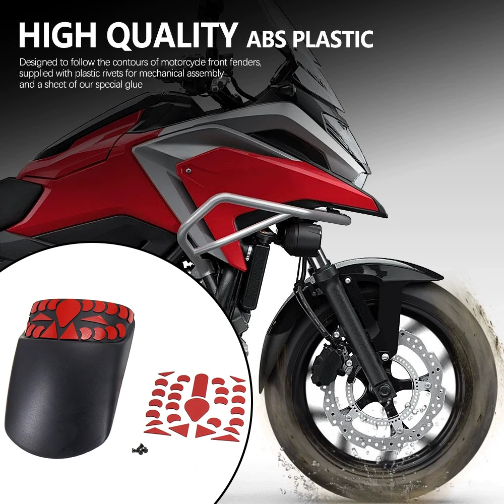 NC750X Motorcycle Front Fender Extension Wheel Mudguards Splash Guard For Honda NC 750 X 2021-2023