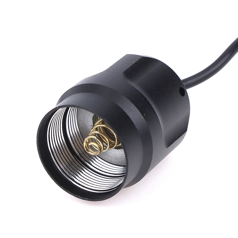 Aluminum Alloy Flashlight Remote Pressure Switch For C8 Zoomable LED Torch LED Flashlight Torch Tail Switch Accessories