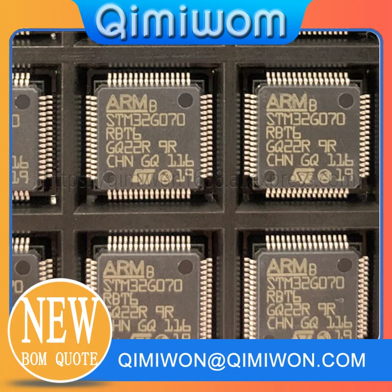 10-50pcs/lot STM32G070RBT6 LQFP-64 IC CHIP