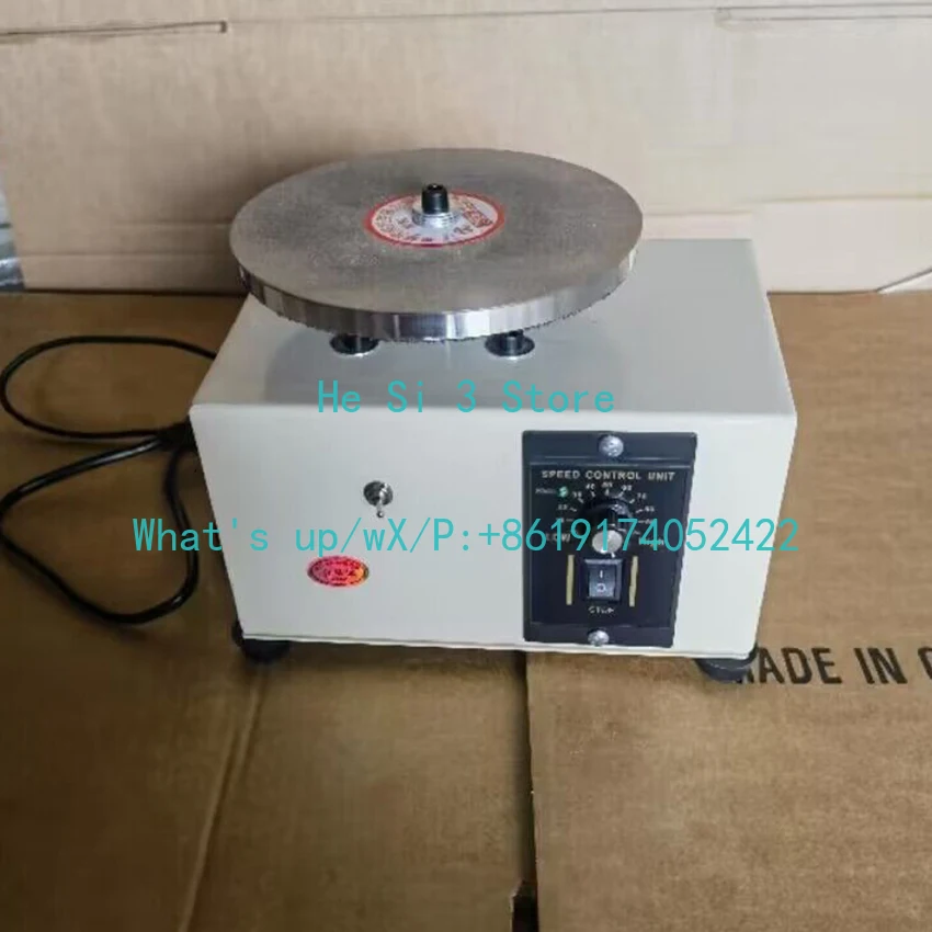 q150 Electric Knife Sharpener Bench Sander Electric Polisher Carving Knife Emery Plate Flat Polishing Grinding Machine 220V 100W